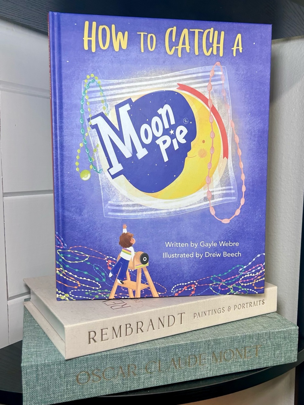 How to Catch a Moon Pie - Purple Children's Book by Gayle Webre